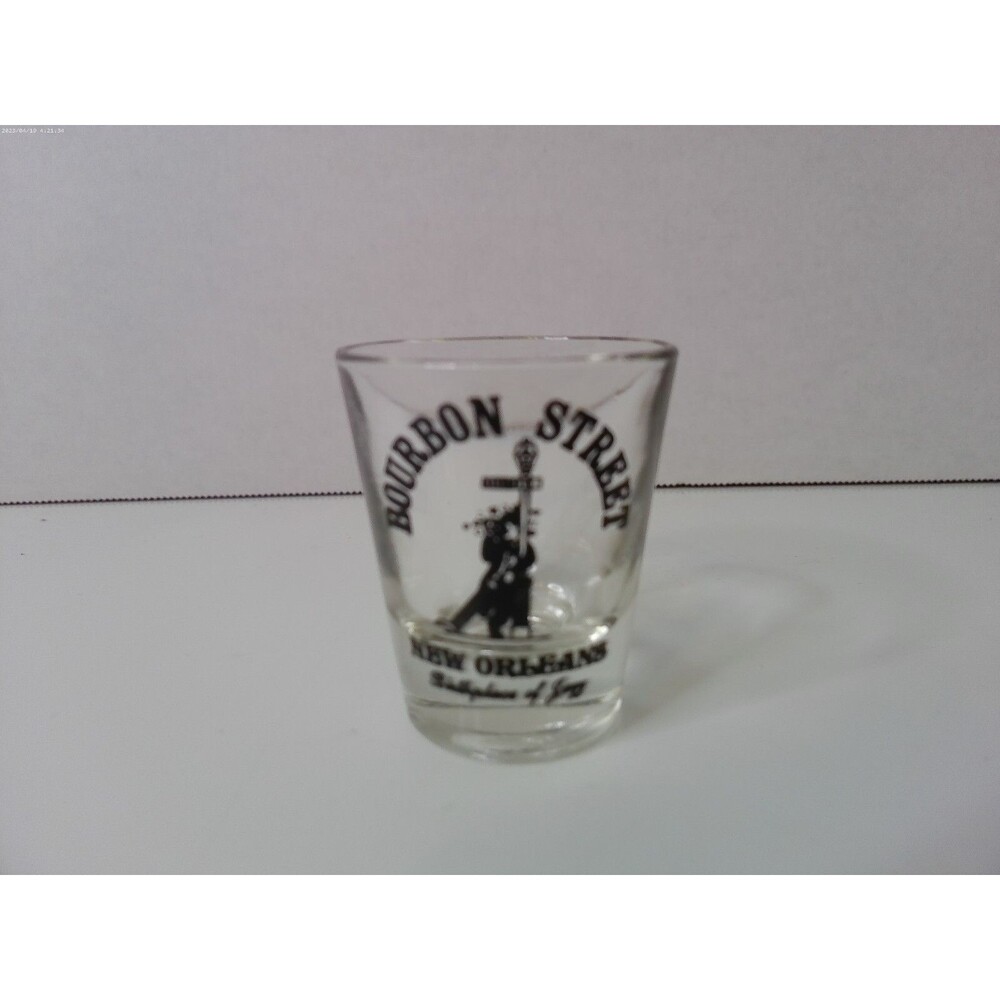 Bourbon Street Shot Glass - New Orleans - Birthplace Of Jazz